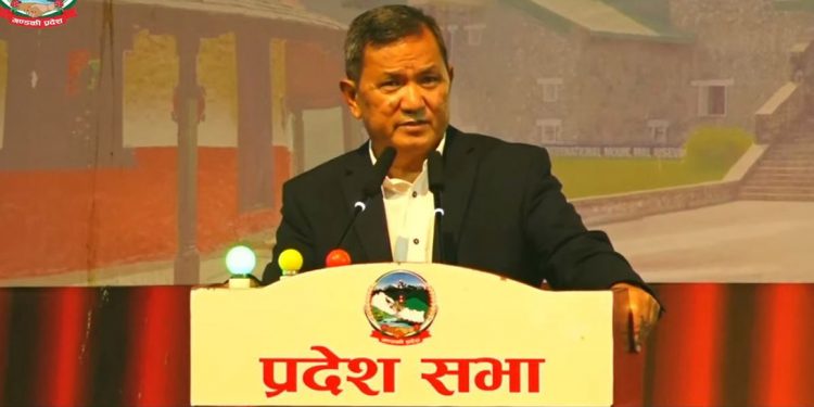 गण्डकी प्रदेशका मुख्यमन्त्री गुरुङले विश्वासको मत पाएनन् 