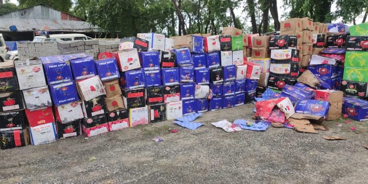 सिल नाकाबाट कसरी छिर्यो स्याउ बोकेको ट्रक ?