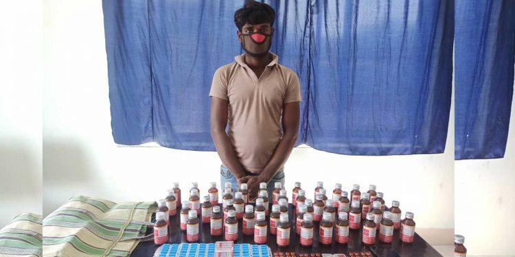 लागूऔषधसहित सुनसरीबाट एक पक्राउ