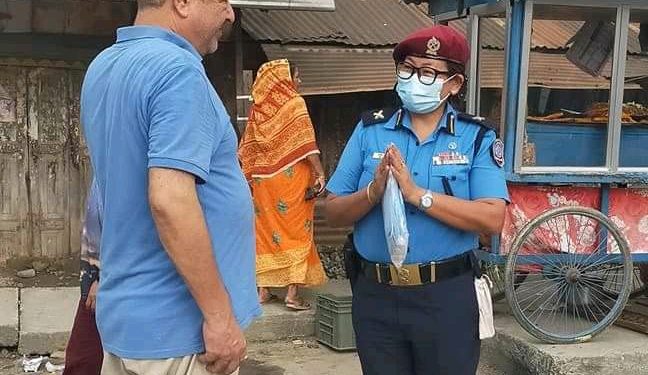 सुनसरीमा ‘तपाईंको मास्क खोइ ?’ अभियान