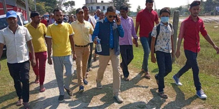 कोशीमा यज्ञ सुरु : कलश यात्रामा अध्यक्ष अन्सारी