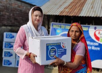 हेसरा नेपालद्वारा बाढीपीडितलाई सहयोग