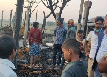 आगलागी पीडितलाई तत्कालै आर्थिक सहयोग