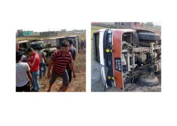 सुनसरीमा बस र ट्रक ठोकिँदा एकजनाको मृत्यु
