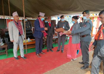 १ करोड ४२ लाख लागतमा झापामा बिओपी स्थापना