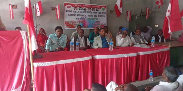 व्यक्ति होइनन् काङ्ग्रेस जिताउने अभियानमा जुटौं : सभापति अन्सारी