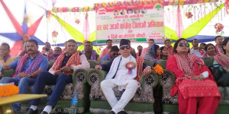 सुनसरीमा नेताकार्यकर्ता सक्रिय बनाउदै काङ्ग्रेस