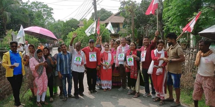 सुनसरीमा काङ्ग्रेसको चुनावी अभियान तीव्र
