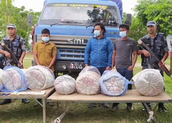 ठुलो परिणाम गाँजासहित सुनसरीबाट तीनजना पक्राउ