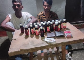 भोक्राहाबाट लागूऔषधसहित दुई पक्राउ