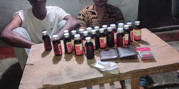 भोक्राहाबाट लागूऔषधसहित दुई पक्राउ