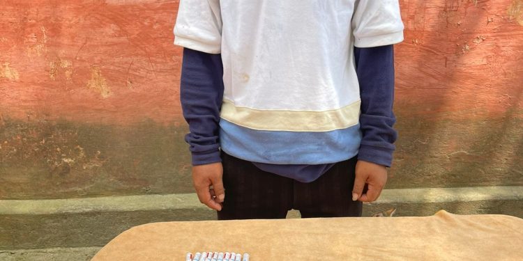 सशस्त्र प्रहरीद्वारा लागूऔषधसहित एकजना पक्राउ