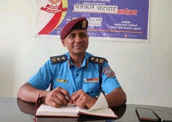 सीमामा अपराध रोक्न एसपी ढकालको प्रतिबद्धता