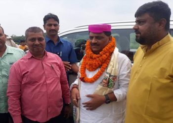 भारतीय मन्त्रीद्वारा कोसी ब्यारेजको निरीक्षण