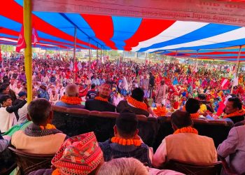 सुनसरी ४ मा लोकतान्त्रिक गठबन्धनको शक्ति प्रदर्शन