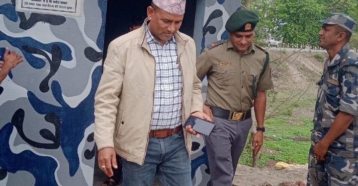 कोसी गाउँपालीकाको सहयोगमा सशस्त्र प्रहरी पोष्ट