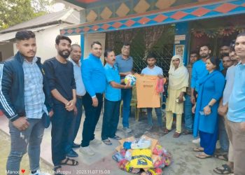 भोक्राहा नरसिंह ६ द्वारा खेलाडीलाई खेल सामाग्री