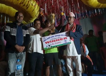 सिमरियालाई हराउँदै सभामुख कपको उपाधी इटहरीलाई