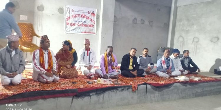 कोशीमा निशुल्क योग शिविर सुरु