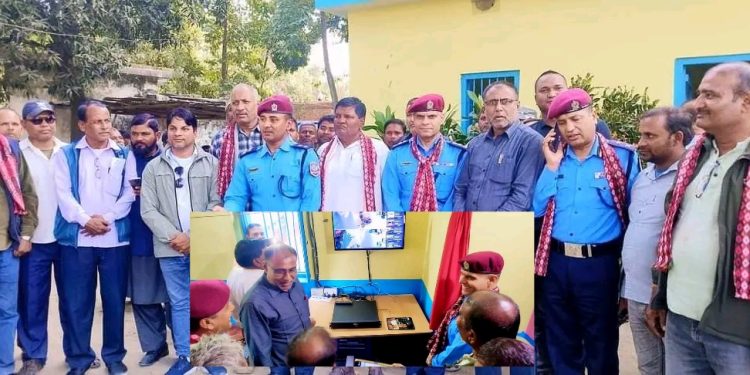 चोरीपैठारी नियन्त्रण गर्न सिसिटिभी क्यामेरा जडान