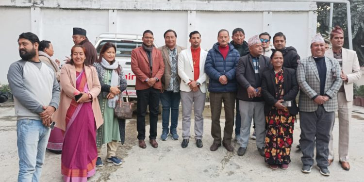 गाउँपालीका राष्ट्रिय महासंघ कोशीको सपथ ग्रहण कार्यक्रम सम्पन्न