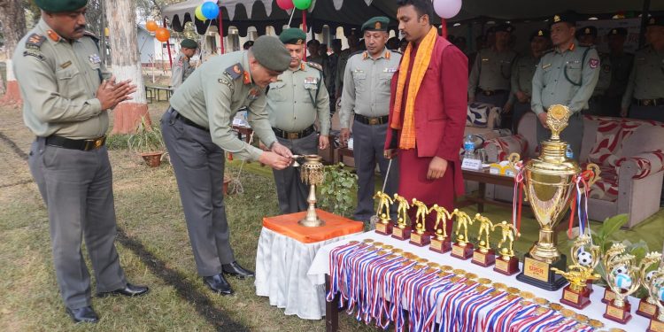 फौजको क्षमता अभिवृद्धि गर्न वाहिनीपति कप प्रतियोगिता