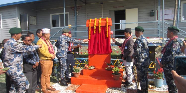 सीमामा सशस्त्र प्रहरीको नयाँ बिओपी स्थापना