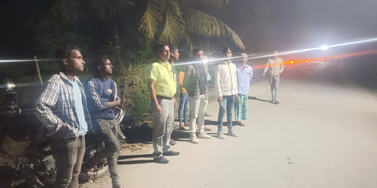 भोक्राहामा टोल टोलमा सडक बत्ती जडान