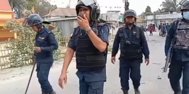 सुनसरीका डिएसपी सहित प्रहरी घाइते