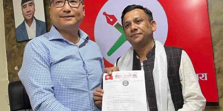 नेविसंघ प्रवक्ताको जिम्मेवारी अधिवक्ता सेजुवाललाई