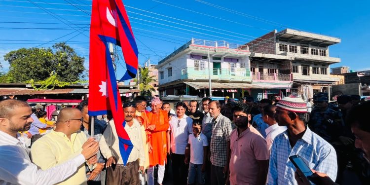 मुस्लिम समाजद्वारा इनरुवामा श्रद्धालुभक्तजनको स्वागत