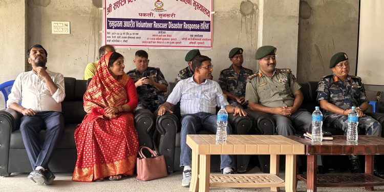 कोशीमा विद्यार्थीको लागि उद्धारकर्ता तालिम