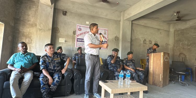 कोशीका विद्यार्थीलाई विपद व्यवस्थापन तालिम