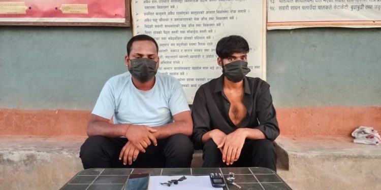 लागूऔषध सहित दुईजना पक्राउ