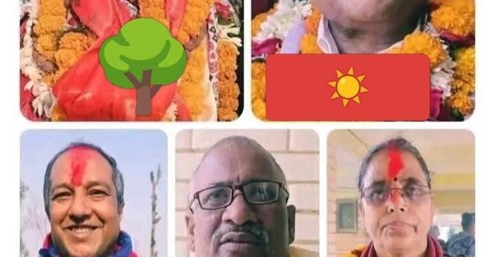 सुनसरी ४ मा त्रिपक्षीय प्रतिस्पर्धा